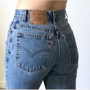 Womens Vintage Levi's High Waist Wedgie Fit